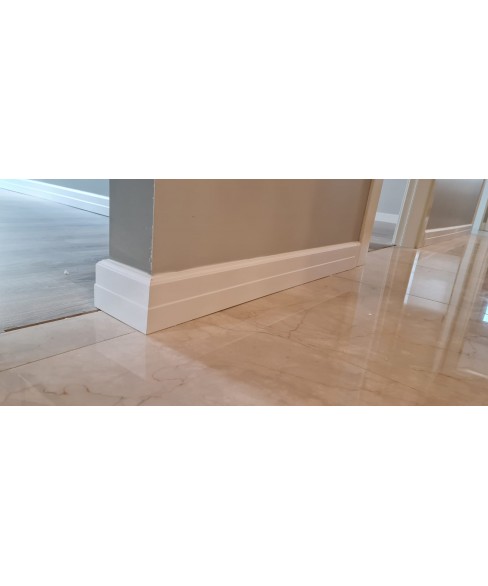  Agt 5020 Lake Beyaz 10 Cm Mdf Süpürgelik