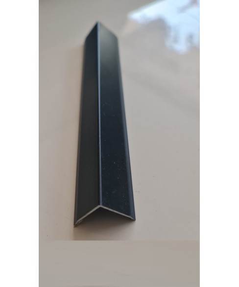 20X20 L SİYAH ALÜMİNYUM KÖŞE PROFİL