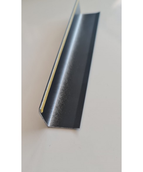 25X25 L SİYAH ALÜMİNYUM KÖŞE PROFİL