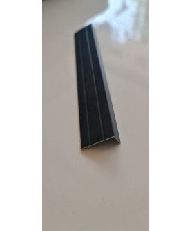 SİYAH ALÜMİNYUM KÖŞE BİTİM PROFİL