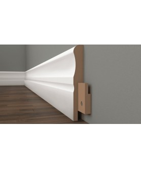 YALI U MODEL 10CM LAKE BEYAZ SÜPÜRGELİK