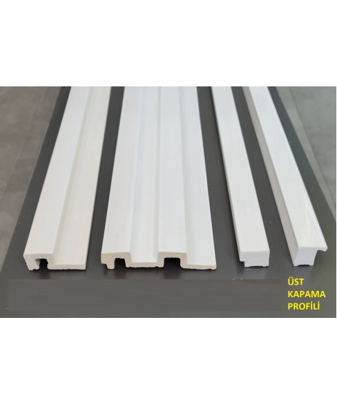  DUVAR PANELİ ÜST KAPAMA  PROFİLİ